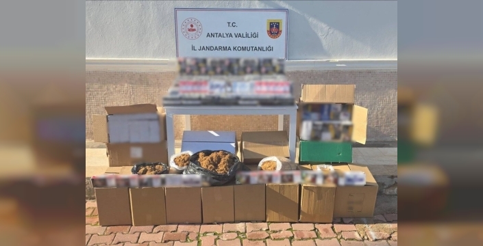 Antalya'da nefes kesen operasyon: 480 bin makaron ve kaçak sigara ele geçirildi!