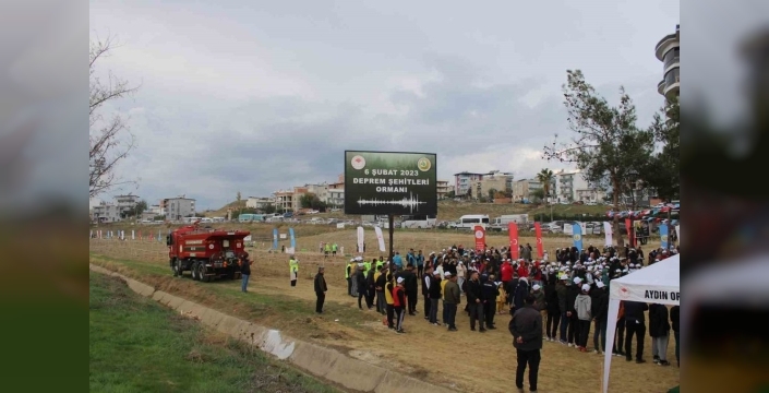 Aydın’da 7 bin fidanla geleceğe nefes olundu