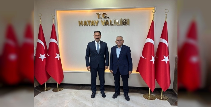 Başkan Büyükkılıç Hatay'da: Vali Masatlı ve Başkan Öntürk ile buluştu, dayanışma mesajları verdi