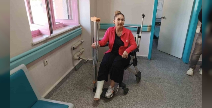Batman'da tıbbi devrim: Milli sporcu Aylin Göz İştin, kapalı yöntem Aşil tendonu ameliyatıyla yeniden sahada!
