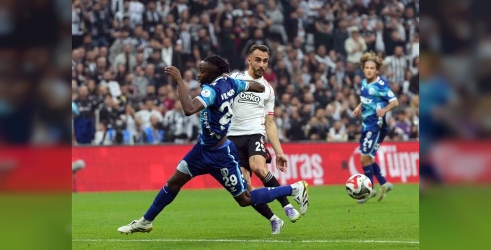 Beşiktaş ve Samsunspor maçında golsüz ilk yarının heyecanı