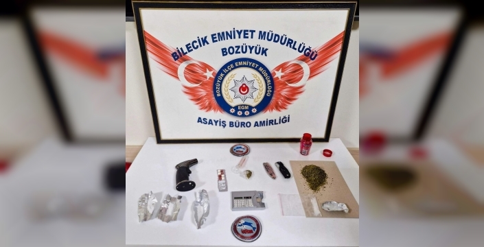 Bilecik'te uyuşturucu operasyonu: 3 gözaltı ve ele geçirilenler şaşırttı