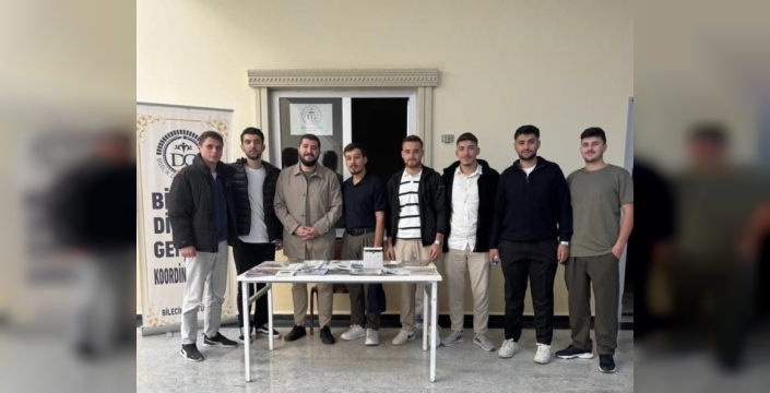 Bilecikte il müftüsü ahmet dilek, üniversite öğrencileriyle buluştu