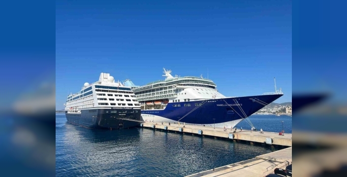 Bodrum'da kruvaziyer turizmi tarih yazdı: Rekor üstüne rekor!