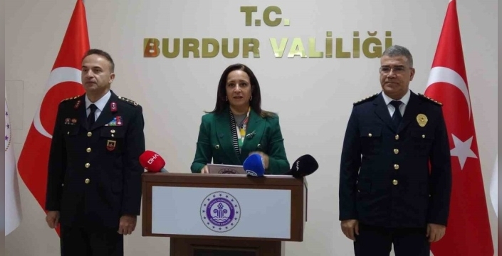 Burdur'da asayişte şok artış: 10 ayda 9 bin 146 olay! Vali Bilgihan'dan çarpıcı veriler!