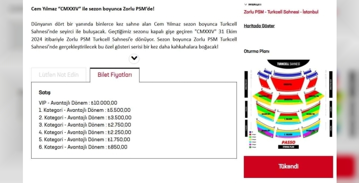Cem Yılmaz biletlerinde karaborsa fırtınası: Hayranlar şok fiyatlara teslim!