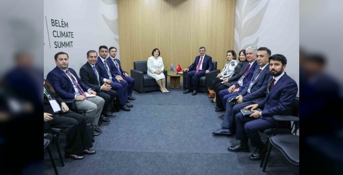 Cevdet Yılmaz, iklim zirvesi'nde Suriye ile yeni bir sayfa açıyor
