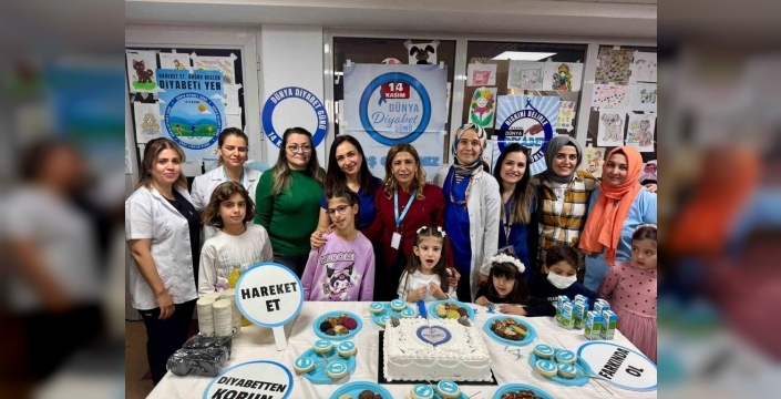 Diyarbakır'da diyabetli çocukların kalpleri gökyüzüne uçtu: Renk cümbüşü ve umut dolu mesajlar!