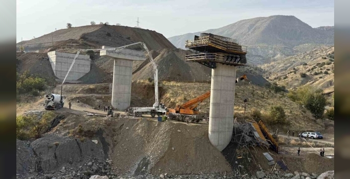 Diyarbakır'da viyadük çöktü: 4 işçi hayatını kaybetti, tutuklamalar başladı!