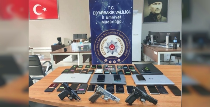 Diyarbakır'da yasa dışı bahis çetesi çökertildi: 25 kişi tutuklandı!