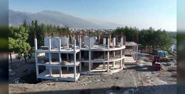 Dörtyolda ağız ve diş sağlığı merkezi inşaatında son durum