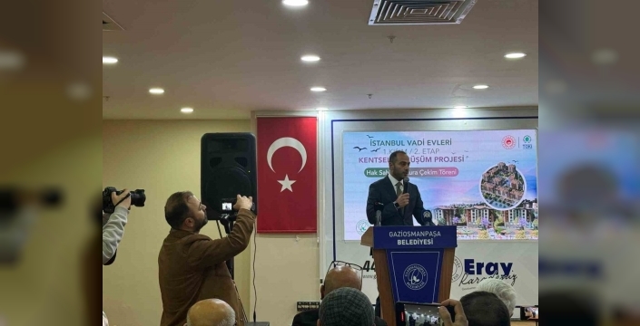 Gaziosmanpaşa'da duygusal anlar: Kura çekimiyle yeni evlere kavuşanlar sevince boğuldu