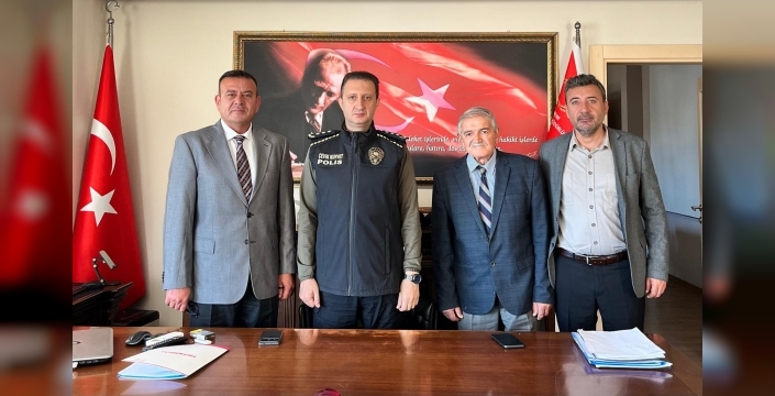 Gümbet yelken spor kulübü'nden Emniyet Müdürü Darendeli'ye ziyaret: Sporcu kimliği vurgulandı