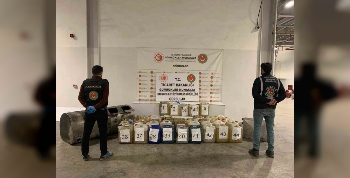 Gürbulakta dev uyuşturucu operasyonu: 2.6 milyar liralık zehir ele geçirildi
