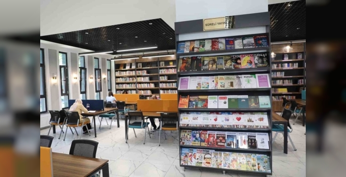 Kocasinan'da kütüphanelerle zenginleşen bir gelecek inşa ediliyor