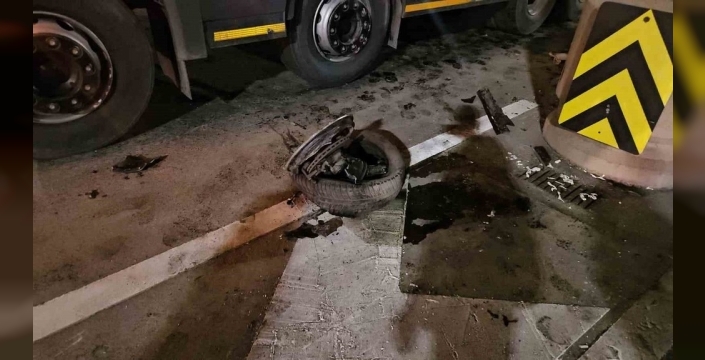 Kuzey Marmara Otoyolu'nda feci kaza: Sürücü ağır yaralandı