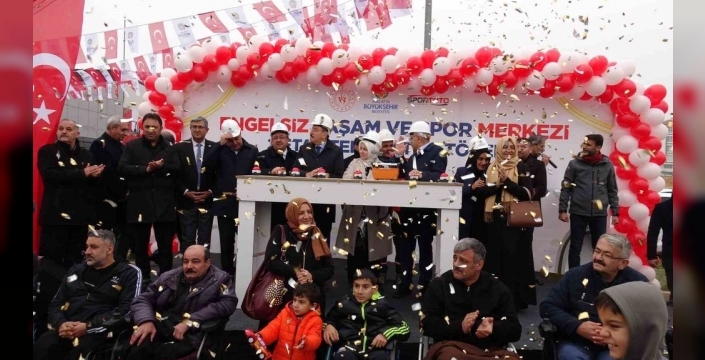Malatya'da engeller kalkıyor: 300 milyon TL'lik dev engelsiz yaşam merkezi temeli atıldı!