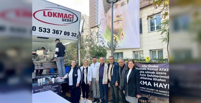 Manisa TSO'dan Atatürk'e derin saygı ve minnet