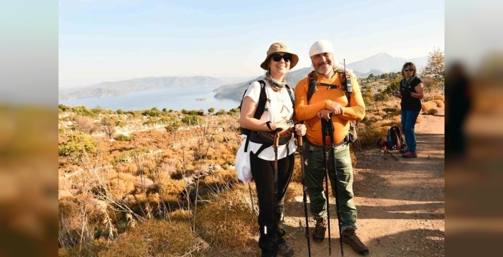 Marmaris'in Karia Yolu'nda 128 doğa tutkunu buluştu: Tarihi rota keşfedildi!