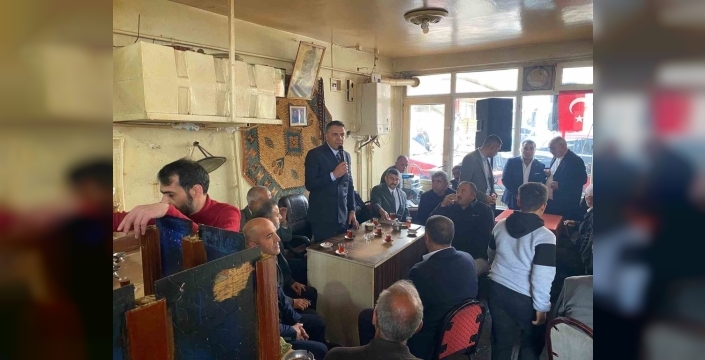 Mhp Pasinler'de sıcak buluşmalar: 'Hayırlı günler komşum!'