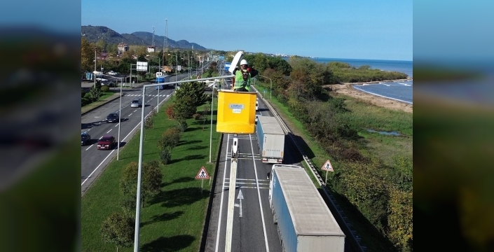 Ordu-Samsun hattı ışıl ışıl: 2 bin 700 noktada dev operasyonla yol güvenliği zirveye çıktı!
