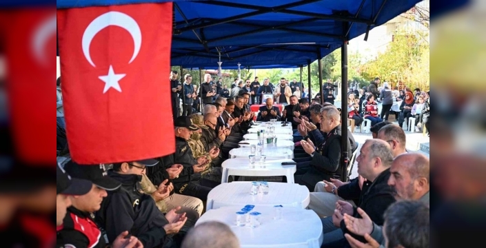 Şehit Astsubay Berkay Karaca'ya Lüleburgaz'da duygu dolu veda töreni