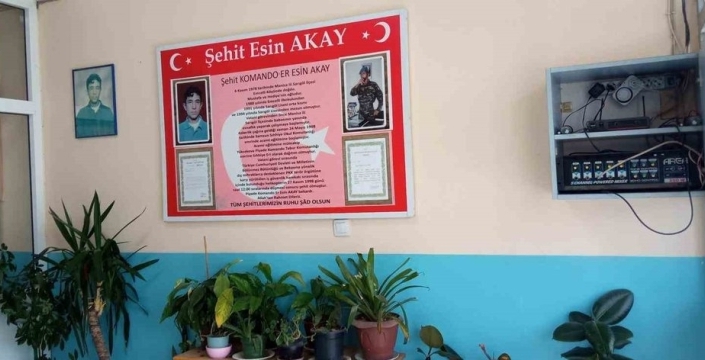 Şehit Esin Akay, anma töreniyle unutulmadı