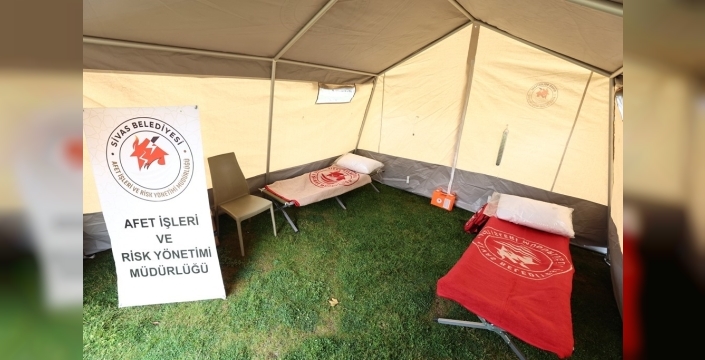 Sivas'ta afetlere karşı yeni dönem: 'Afet konteyneri' projesi hayata geçti