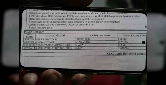 Sivaslı gazeteci şokta: Gitmediği yerlerden ceza yağdı! 'Bu hata yuva yıkar' dedi