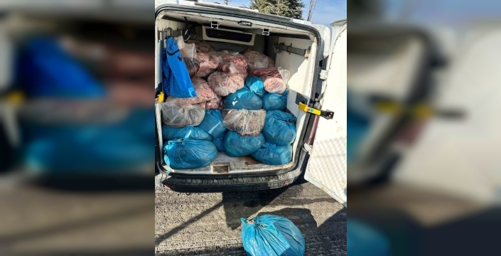 Son dakika: Tekirdağ'da 2 ton kaçak sakatat ele geçirildi! sağlık alarmı veren operasyon