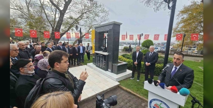 Zonguldak'ta batan geminin acısı hala taze: 12 Mürettebatın anıtı açıldı