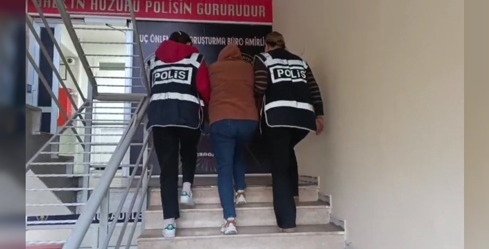 28 yıl hapis cezasıyla aranan kadın hırsız İzmir'de yakalandı