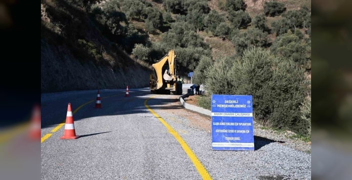 Aydın'da Büyükşehir Belediyesi'nden eş zamanlı yol çalışmaları