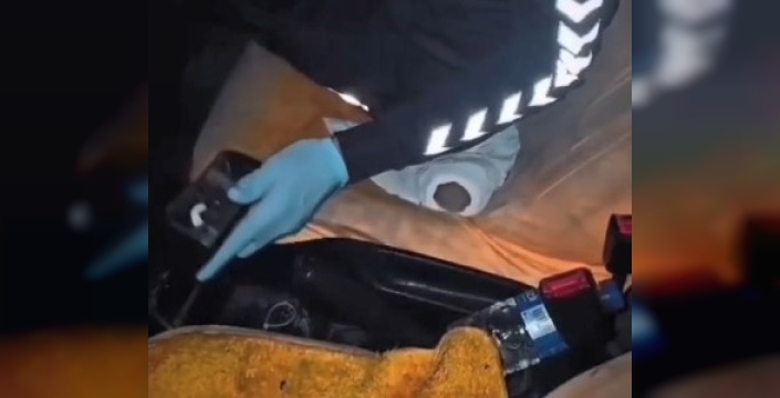 Aydın'da Tofaş otomobilde uyuşturucu zulası bulundu