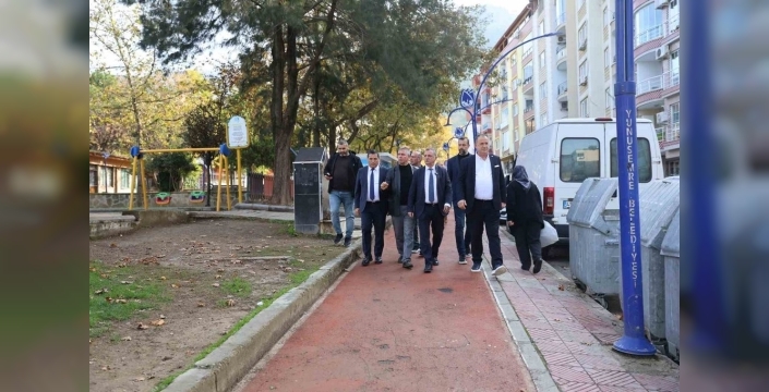 Başkan Balaban, Kaynak Mahallesi'nde vatandaşlarla buluştu