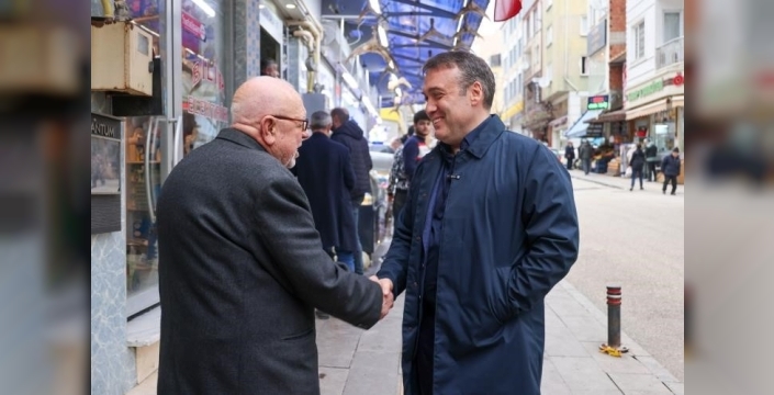 Bilecik esnafından Vali Sözer'e sıcak ilgi: Talep ve öneriler dinlendi