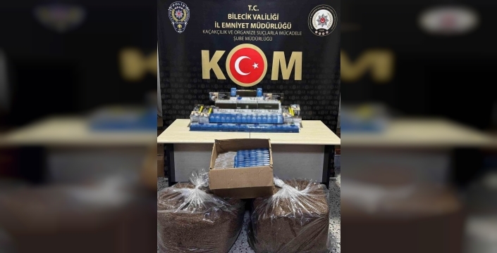 Bilecik'te dev operasyon: Binlerce makaron ve tütün ele geçirildi, 4 kişi yakalandı!