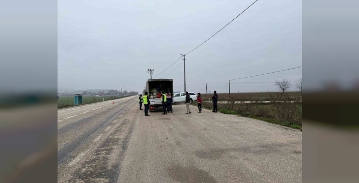 Bilecik'te hayvan nakillerine sıkı denetim başladı