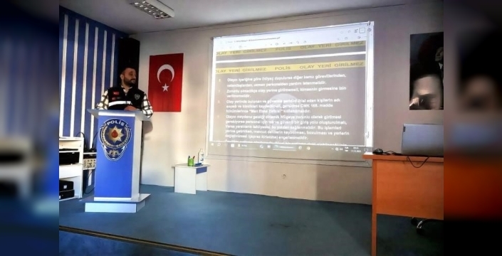 Bilecik'te polislere şüpheli paket eğitimi verildi