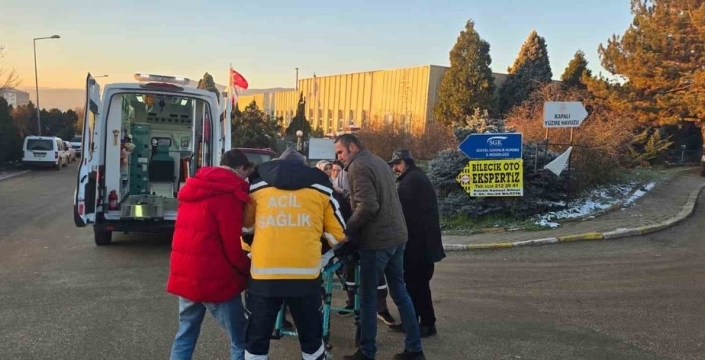 Bilecik'te yayaya çarpma kazası: Bir kişi yaralandı