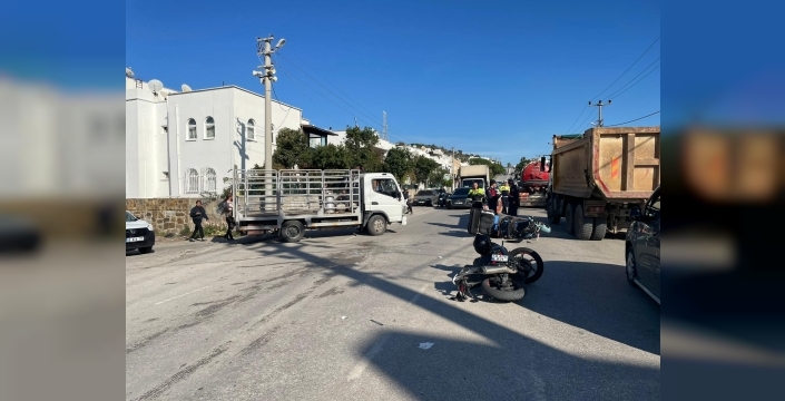 Bodrum'da feci kaza: 1 ölü, 1 yaralı