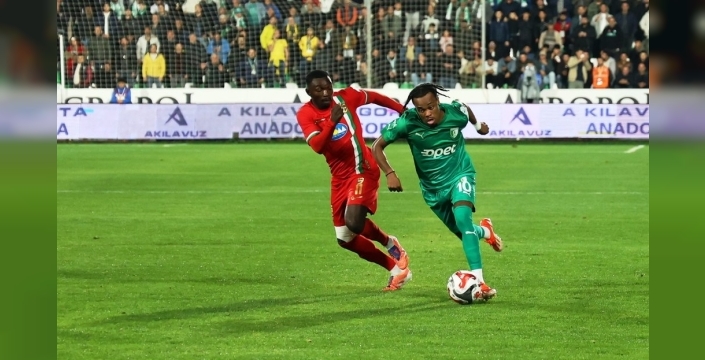 Bodrum FK ve Amed SF, heyecansız maçta golsüz berabere kaldı