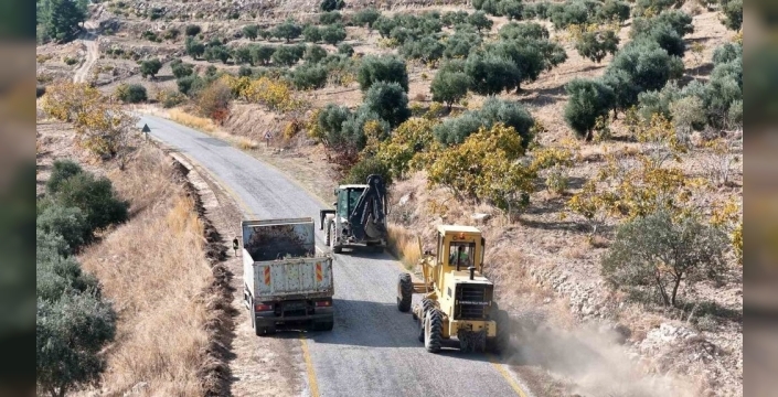 Bozdoğan yolları güvenli hale geliyor: Büyükşehir Belediyesi harekete geçti!