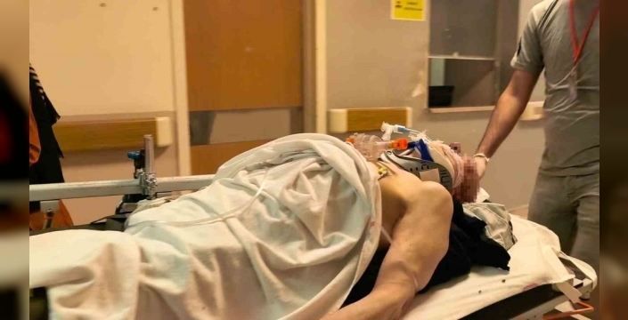 Bursa'da merdiven boşluğuna düşen yaşlı adam ağır yaralandı