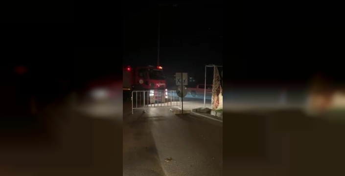 Dava engeli itfaiyeyi yavaşlattı: Sazlık yangınına ulaşım zorlu geçti