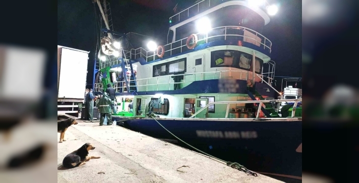 Demirköy'de hamsi denetimleri sürdürüldü