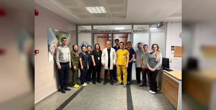 Diyabetik Ayak ve Yara Bakım Servisi 4 yıldır şifa dağıtıyor