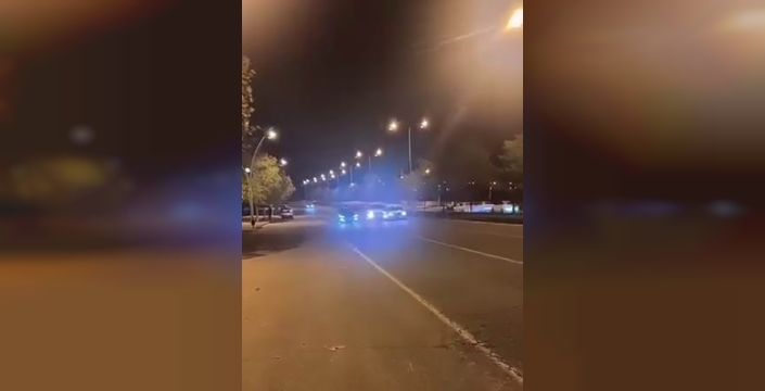 Diyarbakır'da zincirleme kaza anı cep telefonuyla kaydedildi