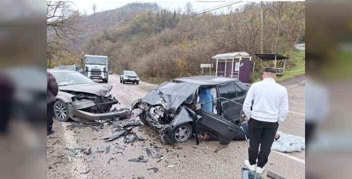 Fatsa'da kanlı kaza: 1 kişi yaralı!