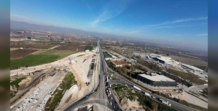 Gediz Kavşağı projesinde çalışmalar tam gaz devam ediyor
